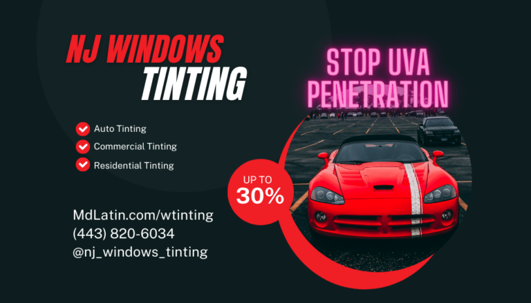 Black Red Modern Car Sale Instagram Post Business Card 1 768x439